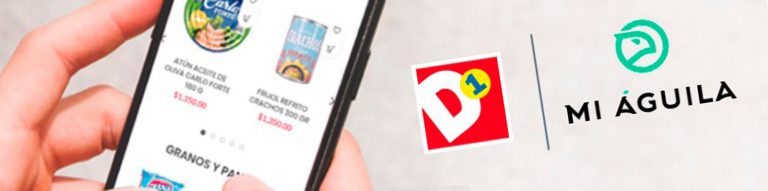 Marzo 28 de 2020. Tiendas D1 estableció una alianza con las plataformas digitales Mi Águila y Picap, para ofrecer el servicio de domicilios, y así evitar al máximo las aglomeraciones en las tiendas
