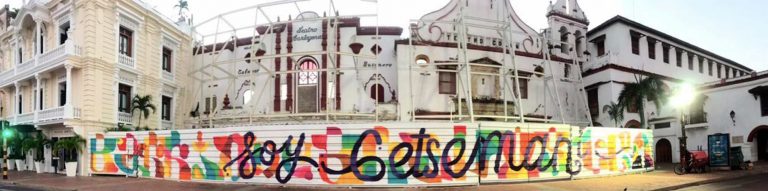 Cerramiento de la Construcción del Hotel San Francisco en Cartagena