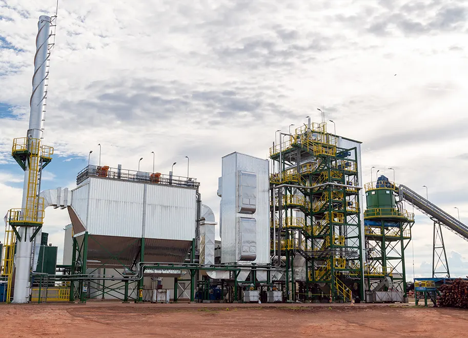 planta de generación de energía