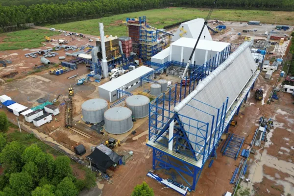 planta de generación de energía