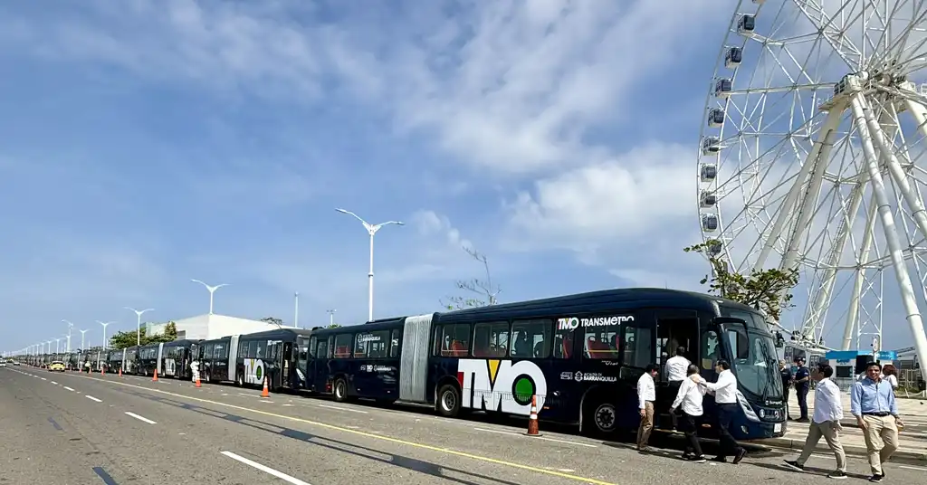 Transmetro Barranquilla con el apoyo de Gases del Caribe