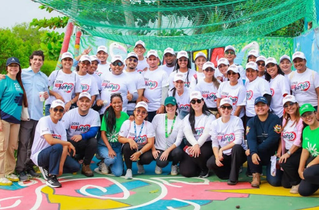 jornada de restauración ambiental en la que se sembraron 625 mangles